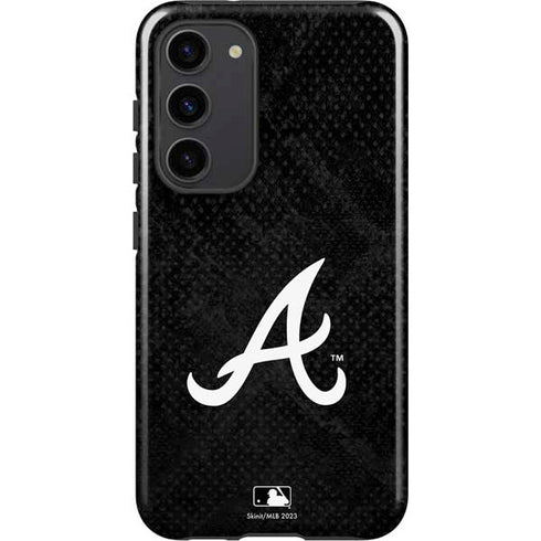 MLB Atlanta Braves Dark Wash Galaxy S23 Plus Pro Case