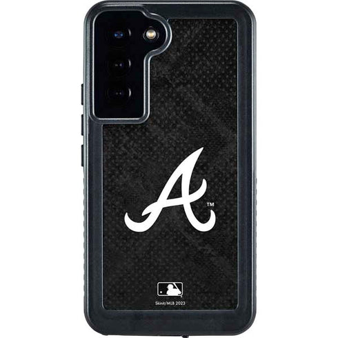 MLB Atlanta Braves Dark Wash Galaxy S23 Plus Waterproof Case