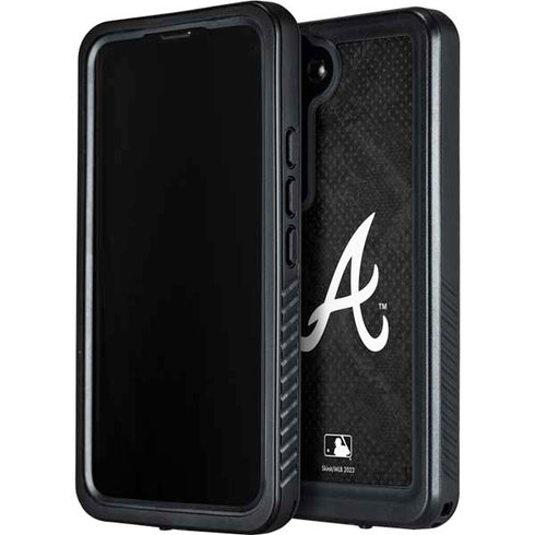 MLB Atlanta Braves Dark Wash Galaxy S23 Plus Waterproof Case
