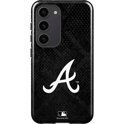 MLB Atlanta Braves Dark Wash Galaxy S23 Pro Case