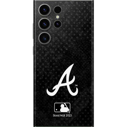 MLB Atlanta Braves Dark Wash Galaxy S23 Ultra Skin