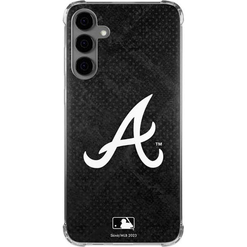 MLB Atlanta Braves Dark Wash Galaxy S24 Plus Clear Case
