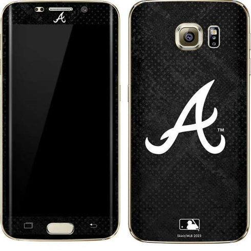 MLB Atlanta Braves Dark Wash Galaxy S7 Edge Skin