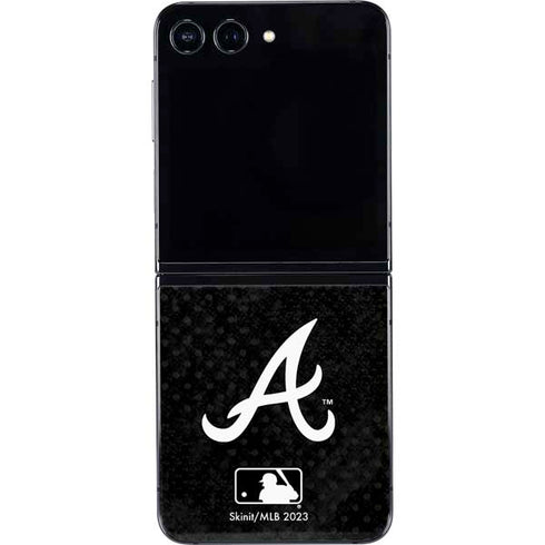 MLB Atlanta Braves Dark Wash Galaxy Z Flip5 5G Skin