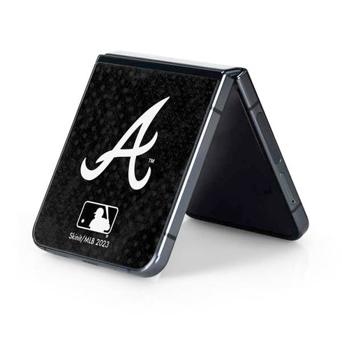 MLB Atlanta Braves Dark Wash Galaxy Z Flip5 5G Skin