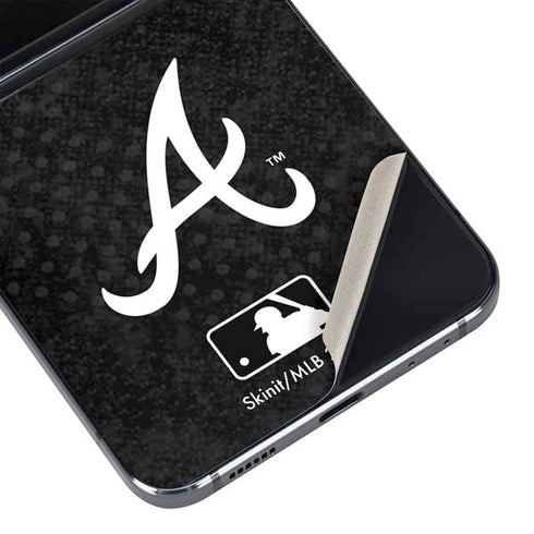 MLB Atlanta Braves Dark Wash Galaxy Z Flip5 5G Skin