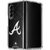 MLB Atlanta Braves Dark Wash Galaxy Z Fold4 5G Clear Case