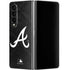 MLB Atlanta Braves Dark Wash Galaxy Z Fold4 5G Skin