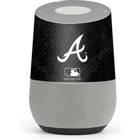 MLB Atlanta Braves Dark Wash Google Home Skin