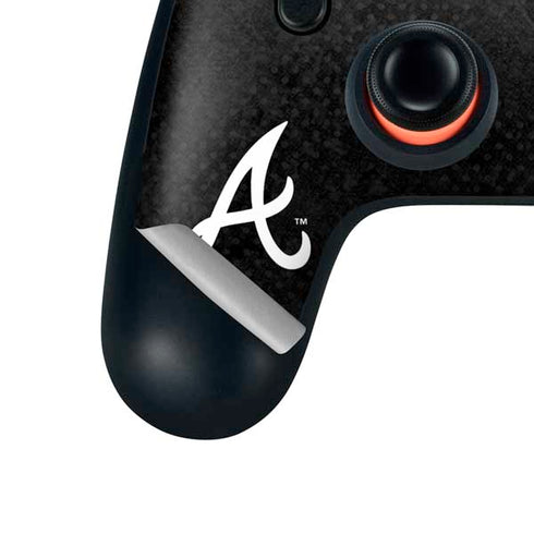 MLB Atlanta Braves Dark Wash Google Stadia Controller Skin