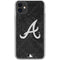 MLB Atlanta Braves Dark Wash iPhone 11 Clear Case