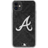 MLB Atlanta Braves Dark Wash iPhone 11 Clear Case