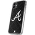 MLB Atlanta Braves Dark Wash iPhone 11 Clear Case
