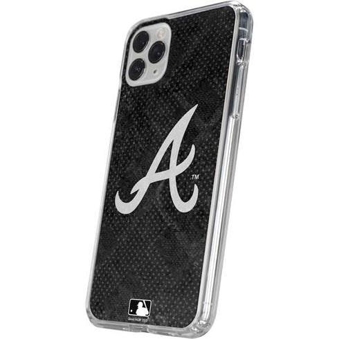 MLB Atlanta Braves Dark Wash iPhone 11 Pro Clear Case