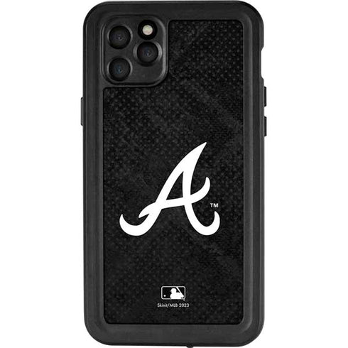 MLB Atlanta Braves Dark Wash iPhone 11 Pro Max Waterproof Case