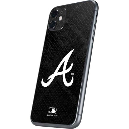 MLB Atlanta Braves Dark Wash iPhone 11 Skin