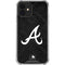 MLB Atlanta Braves Dark Wash iPhone 12 Clear Case