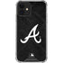 MLB Atlanta Braves Dark Wash iPhone 12 Clear Case
