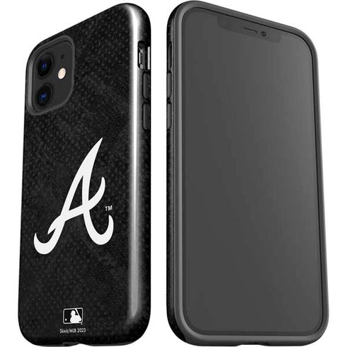 MLB Atlanta Braves Dark Wash iPhone 12 Impact Case