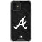 MLB Atlanta Braves Dark Wash iPhone 12 Mini Clear Case
