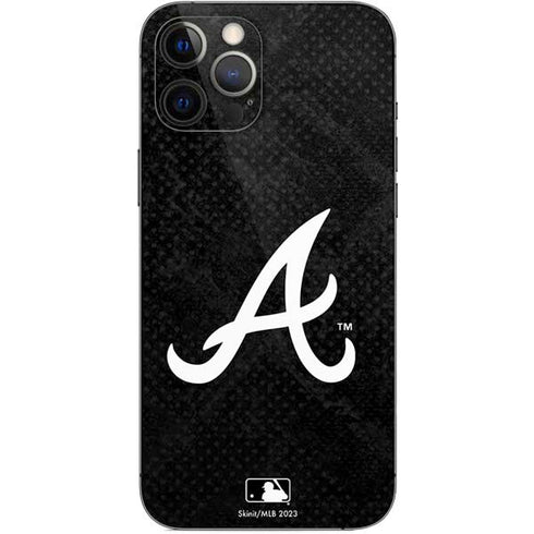 MLB Atlanta Braves Dark Wash iPhone 12 Pro Max Skin