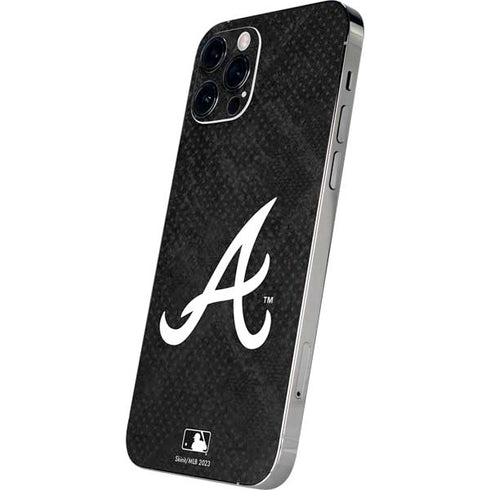 MLB Atlanta Braves Dark Wash iPhone 12 Pro Max Skin