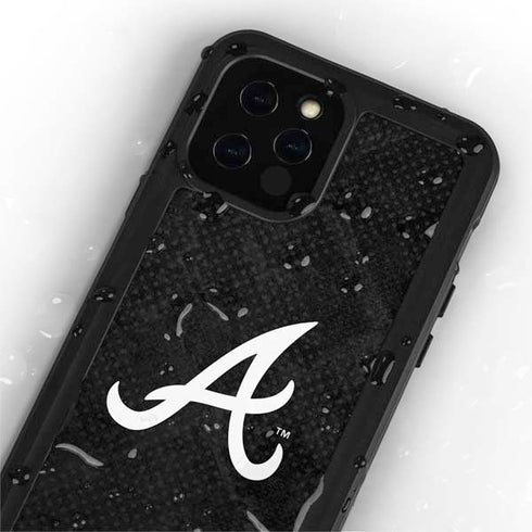 MLB Atlanta Braves Dark Wash iPhone 12 Pro Waterproof Case