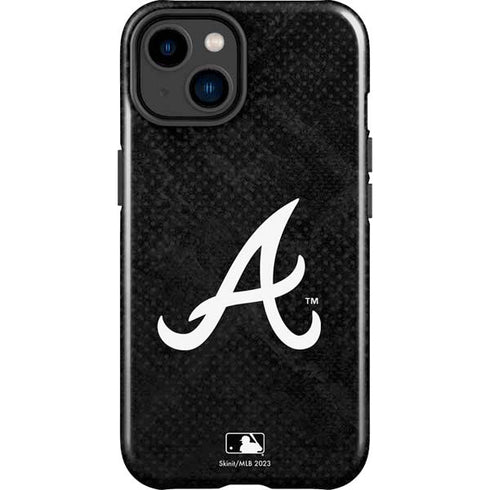 MLB Atlanta Braves Dark Wash iPhone 15 Plus Impact Case
