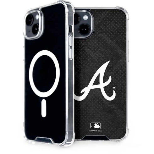 MLB Atlanta Braves Dark Wash iPhone 15 Plus MagSafe Case