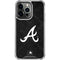 MLB Atlanta Braves Dark Wash iPhone 14 Pro Clear Case