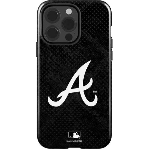 MLB Atlanta Braves Dark Wash iPhone 15 Pro Impact Case