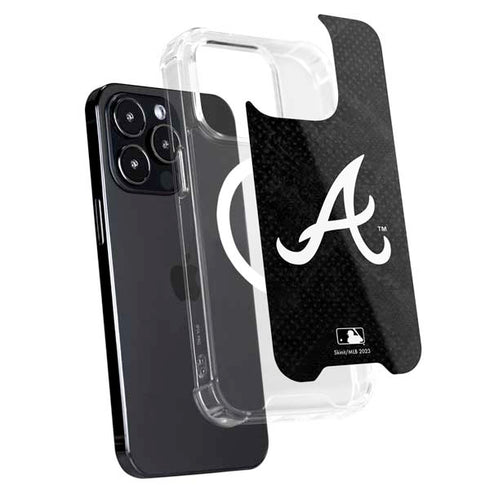 MLB Atlanta Braves Dark Wash iPhone 15 Pro MagSafe Case