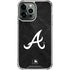 MLB Atlanta Braves Dark Wash iPhone 14 Pro Max Clear Case
