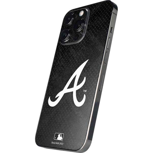 MLB Atlanta Braves Dark Wash iPhone 14 Pro Max Skin
