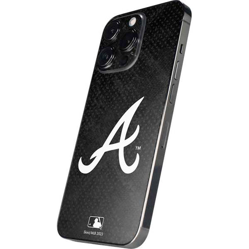 MLB Atlanta Braves Dark Wash iPhone 14 Pro Skin