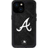 MLB Atlanta Braves Dark Wash iPhone 15 Waterproof Case