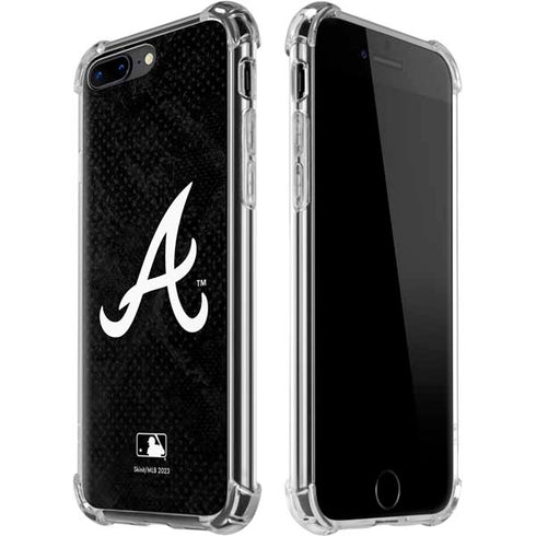 MLB Atlanta Braves Dark Wash iPhone 7/8 Plus Clear Case