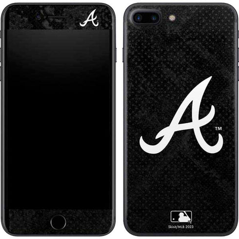 MLB Atlanta Braves Dark Wash iPhone 8 Plus Skin