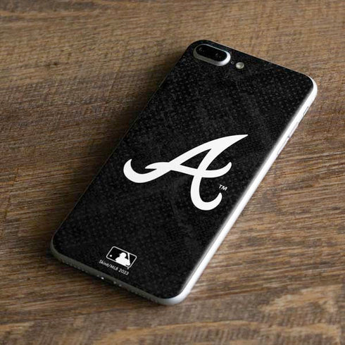 MLB Atlanta Braves Dark Wash iPhone 8 Plus Skin