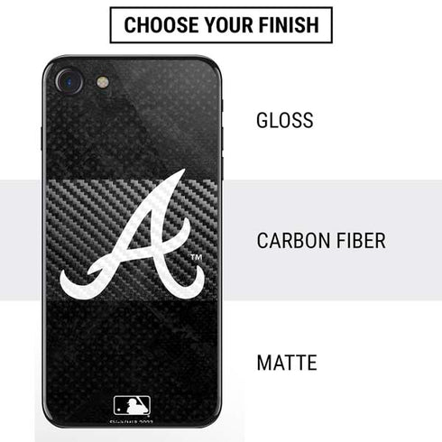 MLB Atlanta Braves Dark Wash iPhone SE (2nd & 3rd Gen) Skin