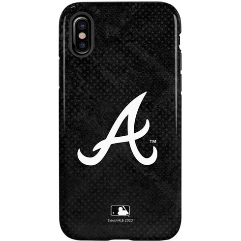 MLB Atlanta Braves Dark Wash iPhone X Pro Case
