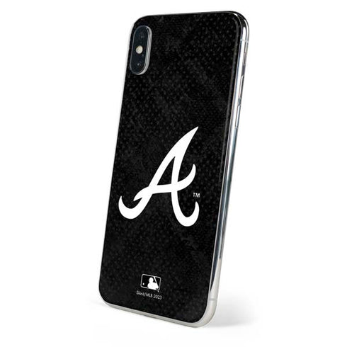 MLB Atlanta Braves Dark Wash iPhone X Skin