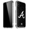 MLB Atlanta Braves Dark Wash iPhone XS Max Clear Case