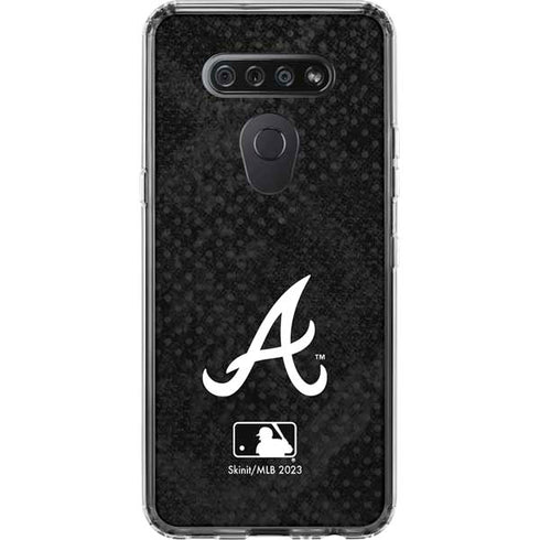 MLB Atlanta Braves Dark Wash LG K51/Q51 Clear Case