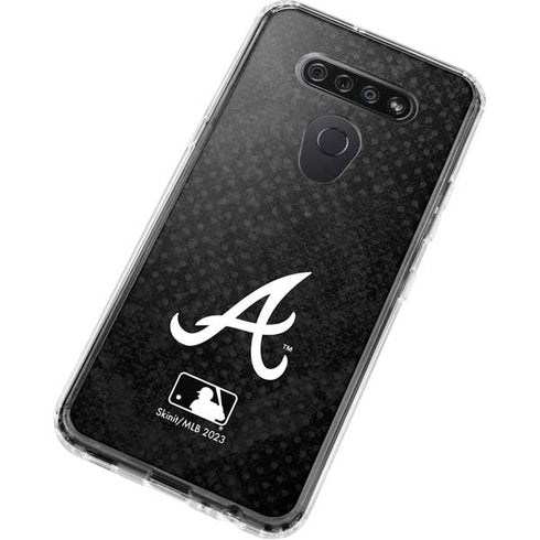 MLB Atlanta Braves Dark Wash LG K51/Q51 Clear Case