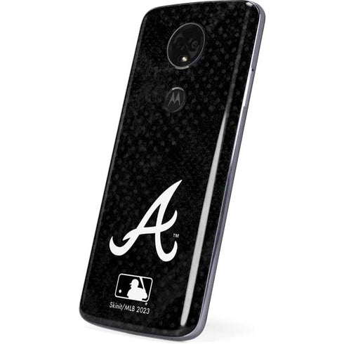 MLB Atlanta Braves Dark Wash Moto E5 Plus Skin