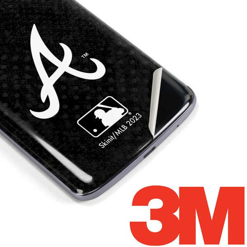 MLB Atlanta Braves Dark Wash Moto E5 Plus Skin