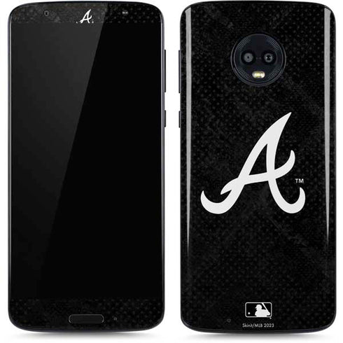 MLB Atlanta Braves Dark Wash Moto G6 Skin