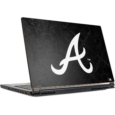 MLB Atlanta Braves Dark Wash MSI GS65 Stealth Laptop Skin
