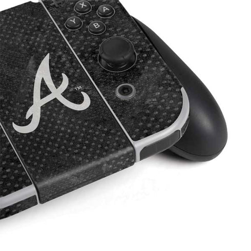 MLB Atlanta Braves Dark Wash Nintendo Switch OLED (2021) Skin